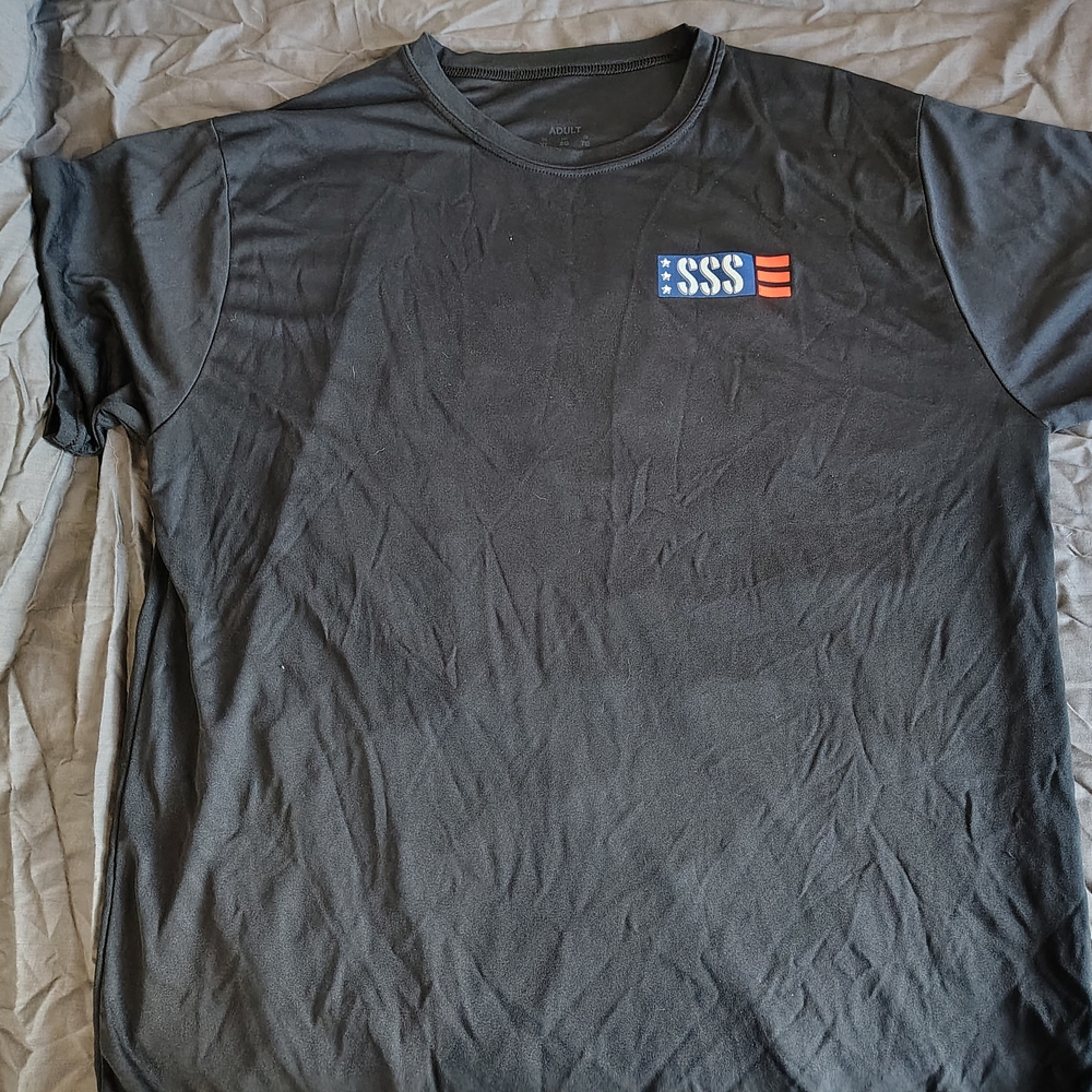 Black Graphic Men's T-Shirt